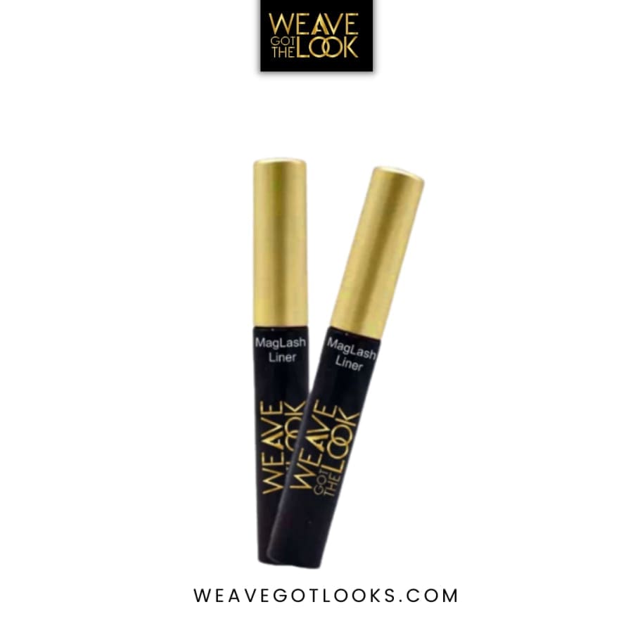 Black magnetic liquid eyeliner magic adhesive - Beauty