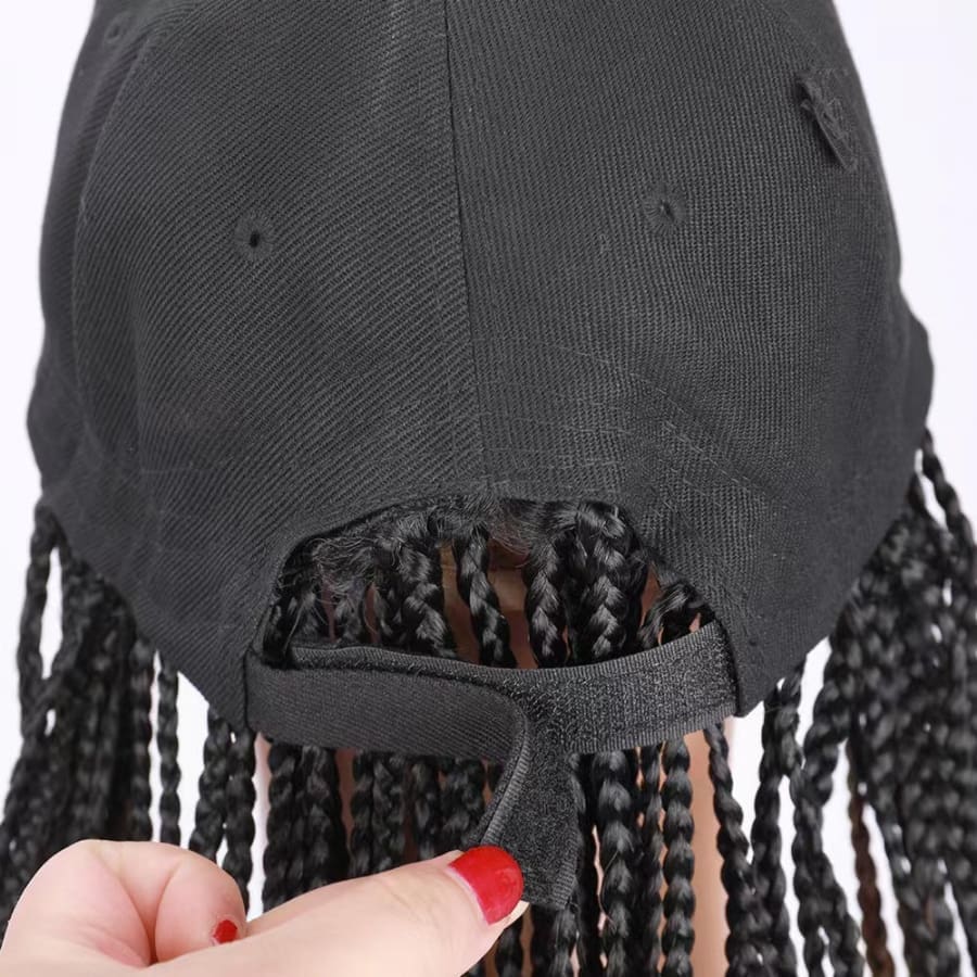 Braided baseball hair hat - Sport Cap Hair Hat