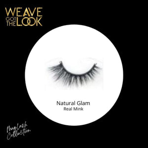 Mink luxury magnetic eyelashes and eyeliner kit for professional look - Lash Natural Glam - lashes
