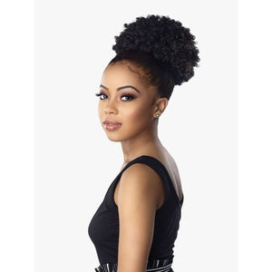 Sensationnel instant pony - afro puff large - United States / Natural Black - Hair Accessories