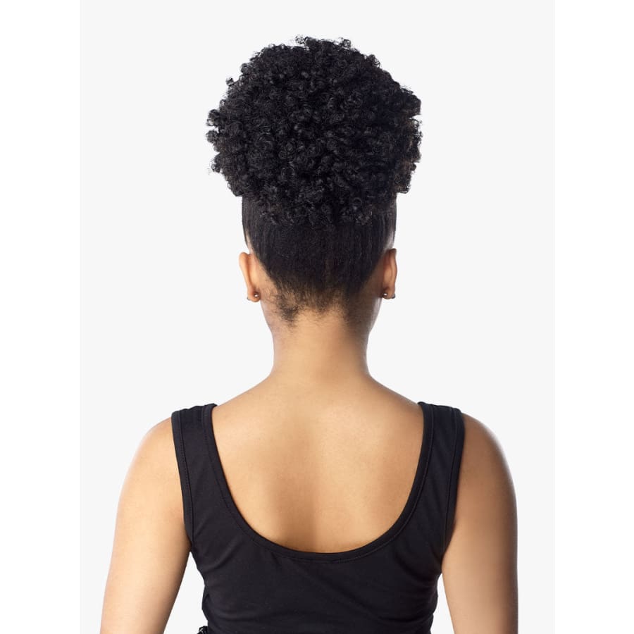 Sensationnel instant pony - afro puff large - United States / Natural Black - Hair Accessories